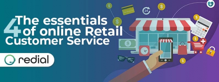 The 4 Essentials of online Retail Customer Service Portada