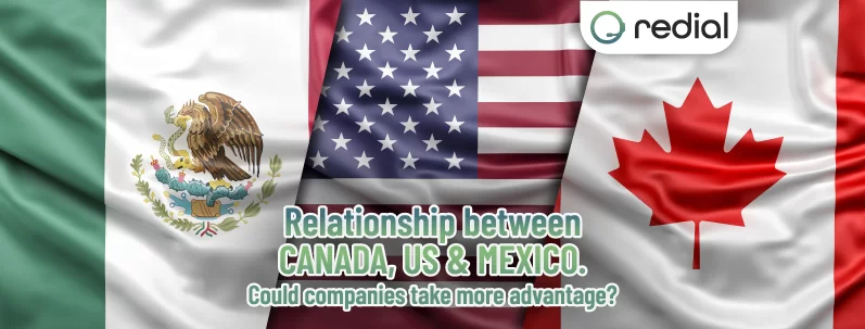 banner relationship between canada, US & Mexico
