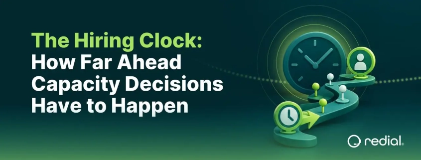 holiday season staffing lead time