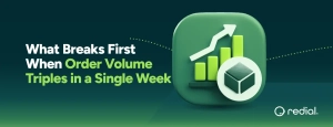 holiday order volume surge